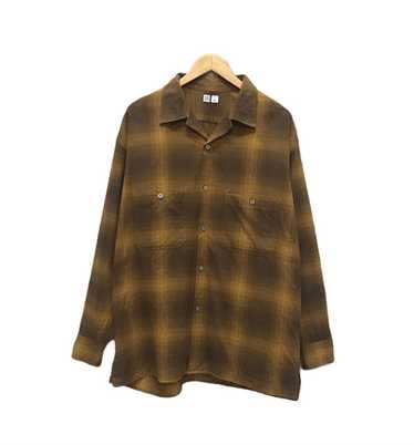 Flannel × Kurt Cobain × Uniqlo UUU x Uniqlo Plaid… - image 1