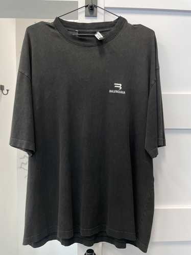 Balenciaga Balenciaga Sporty B Tee Black