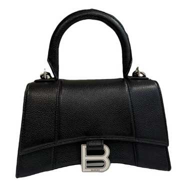 Balenciaga Hourglass leather handbag