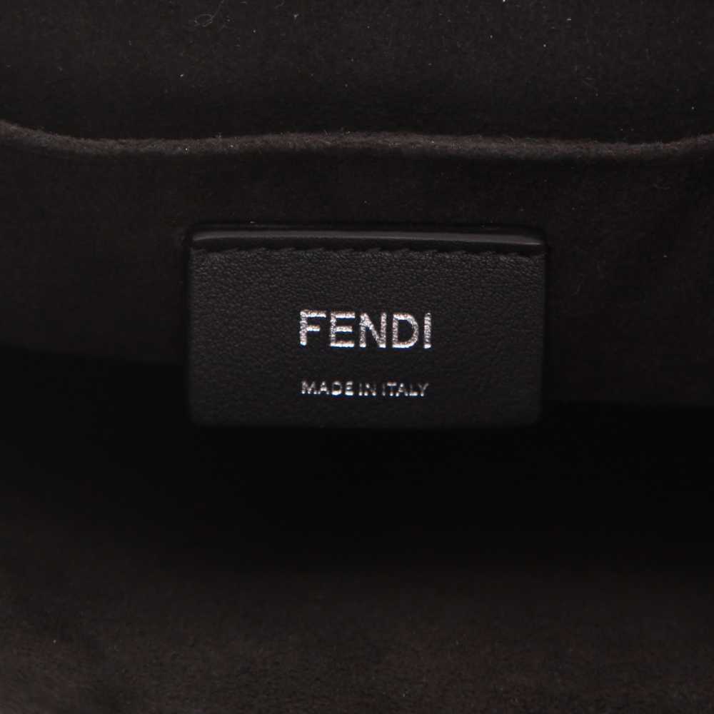 Fendi Kan I handbag in black leather and beige le… - image 3