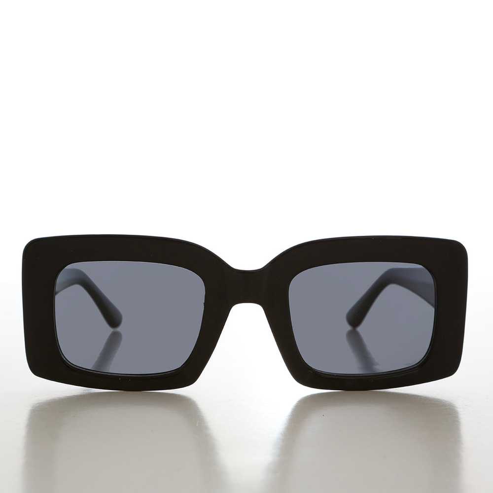 Square Rectangular Block Sunglasses - Skylar - image 1