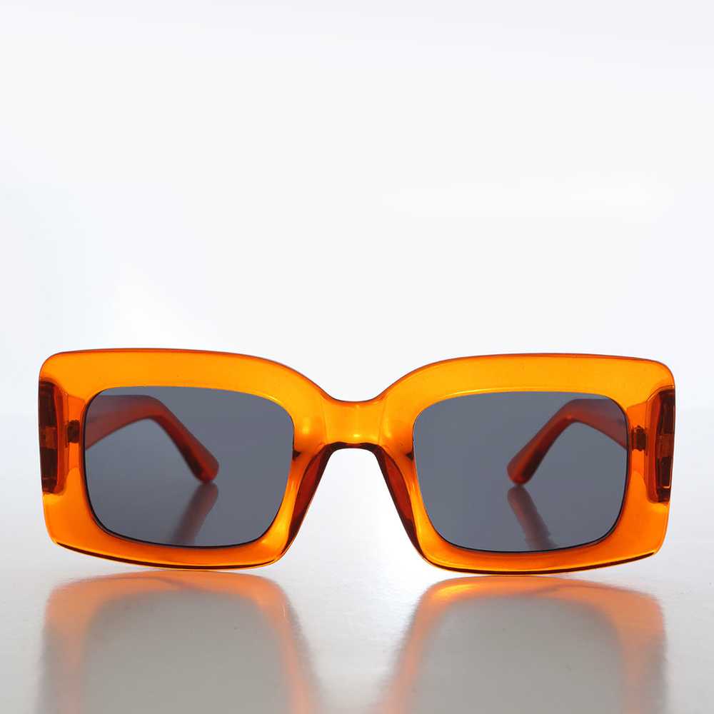 Square Rectangular Block Sunglasses - Skylar - image 5