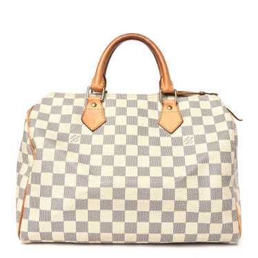 LOUIS VUITTON Damier Azur Speedy 30