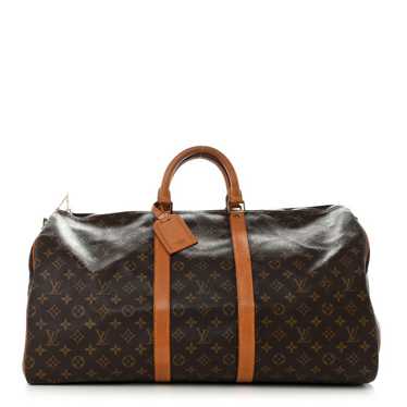 LOUIS VUITTON Monogram Keepall Bandouliere 55