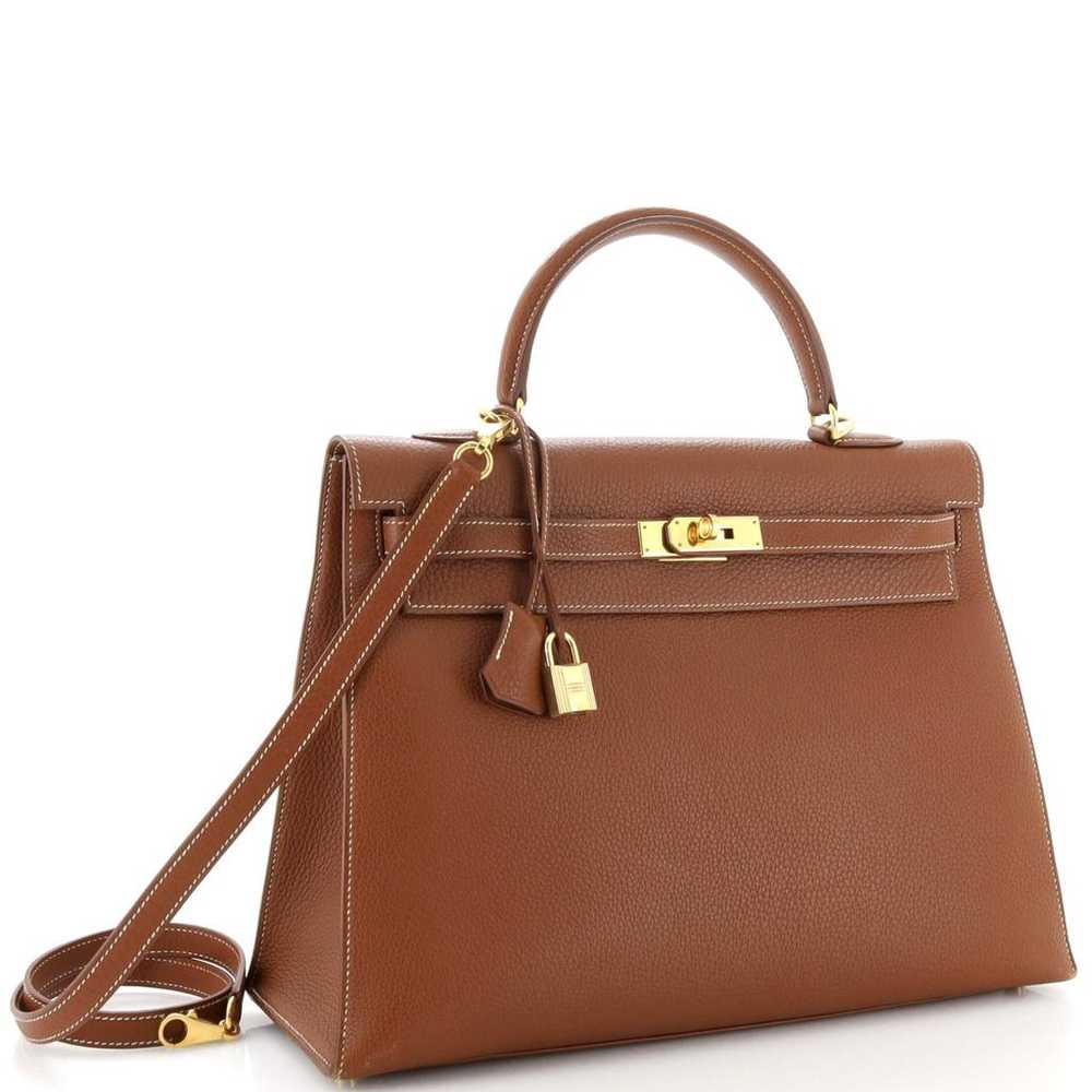 Hermès Leather tote - image 2