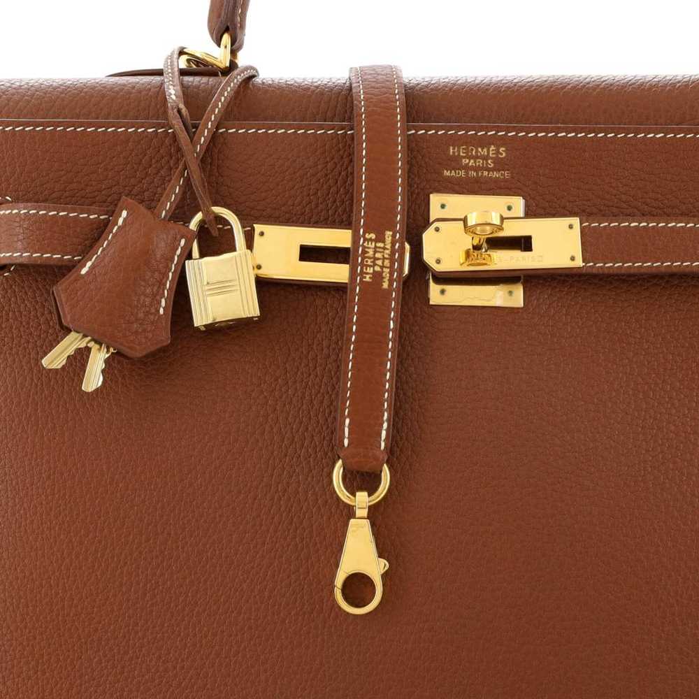 Hermès Leather tote - image 6