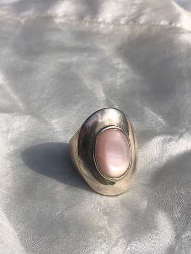 VTG .925 Pink Mother of Pearl Ring | Used,…