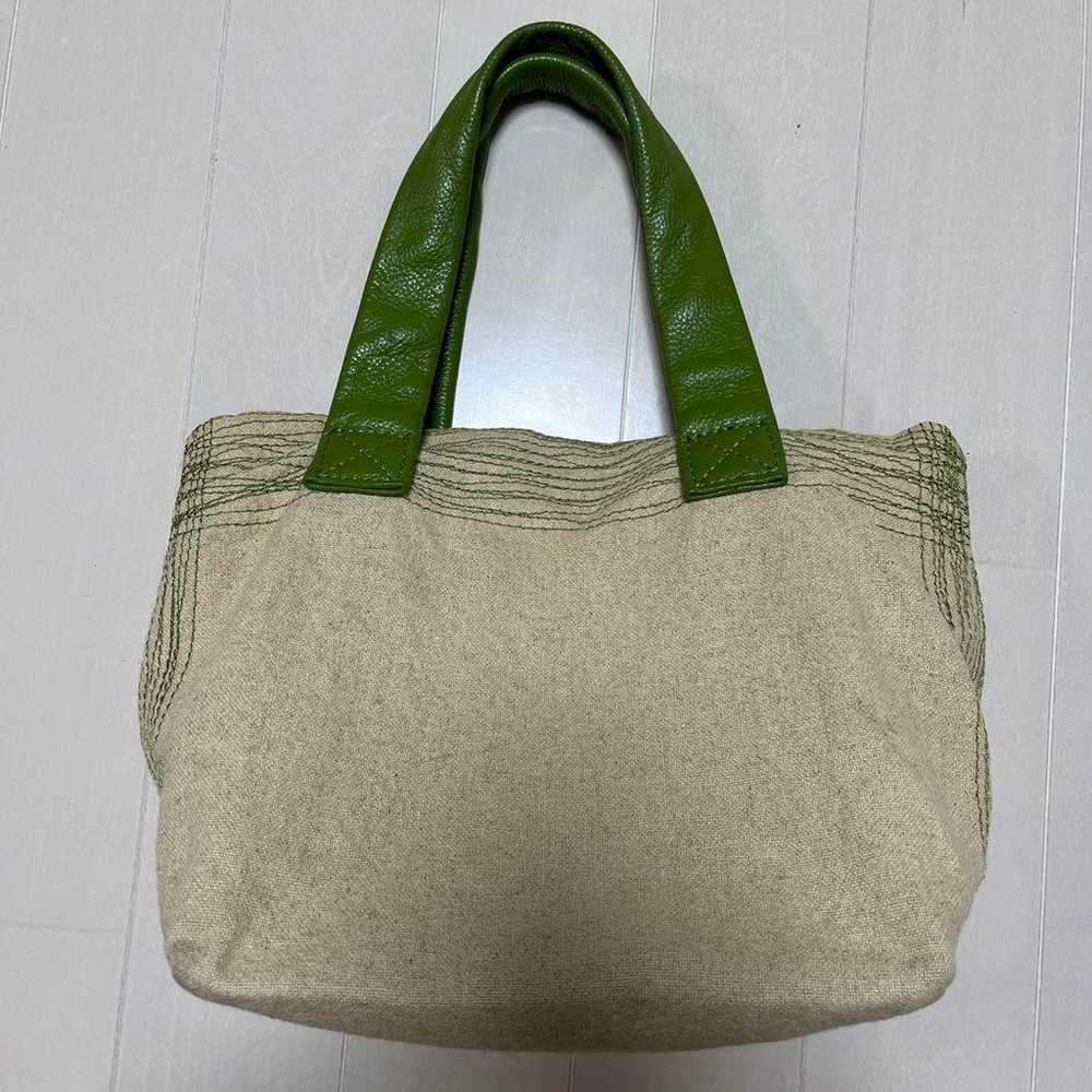 Stitch natural tote bag - image 1