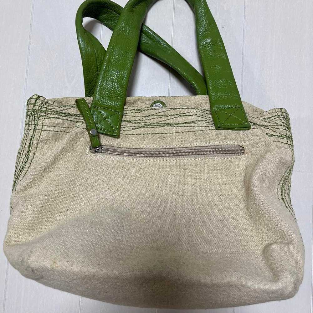 Stitch natural tote bag - image 3