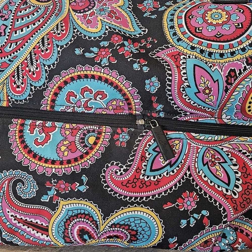 Vera Bradley Paisley Lighten UP Expandable Travel… - image 11