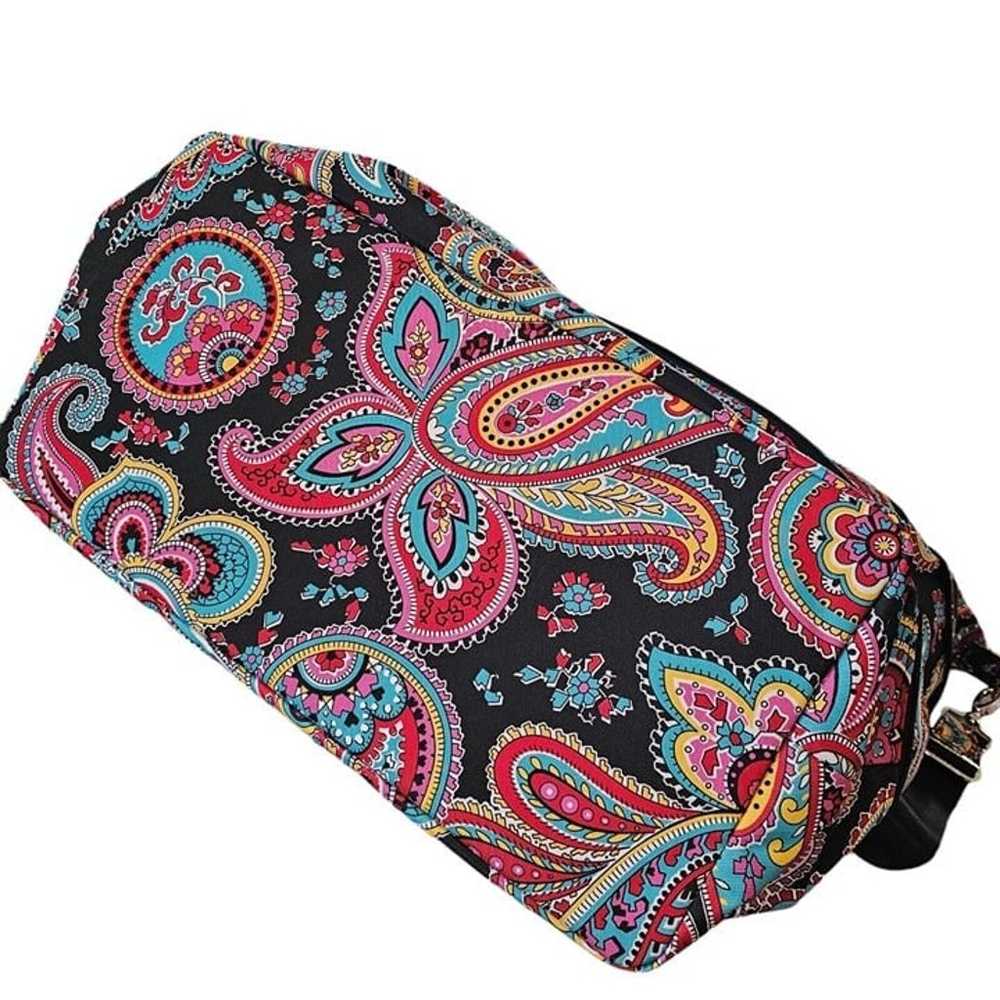 Vera Bradley Paisley Lighten UP Expandable Travel… - image 5