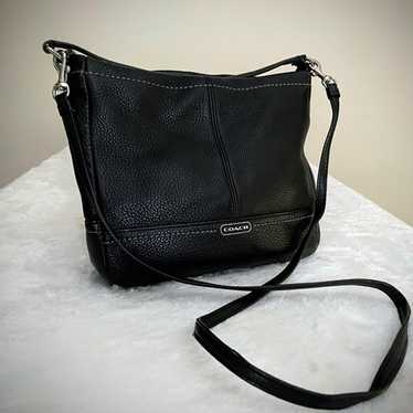 Coach Black Leather Purse - image 1