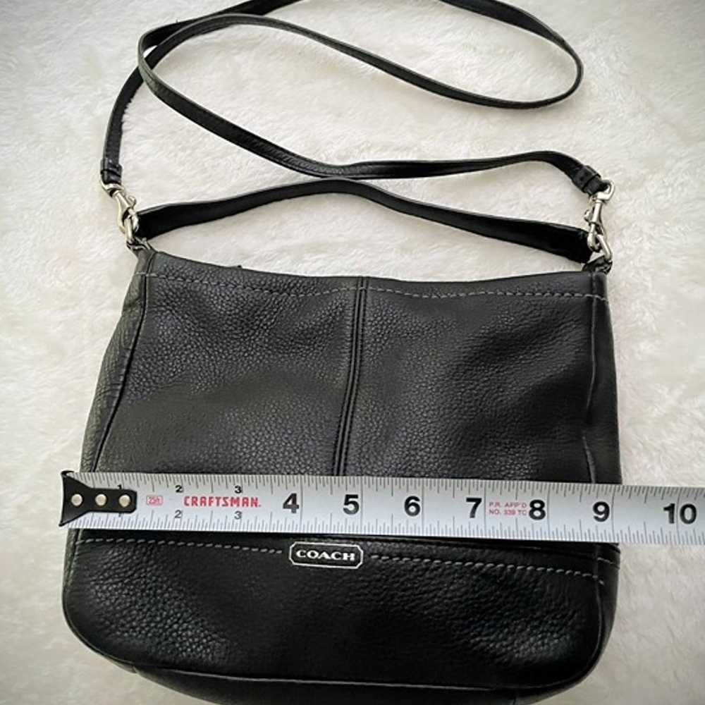 Coach Black Leather Purse - image 6