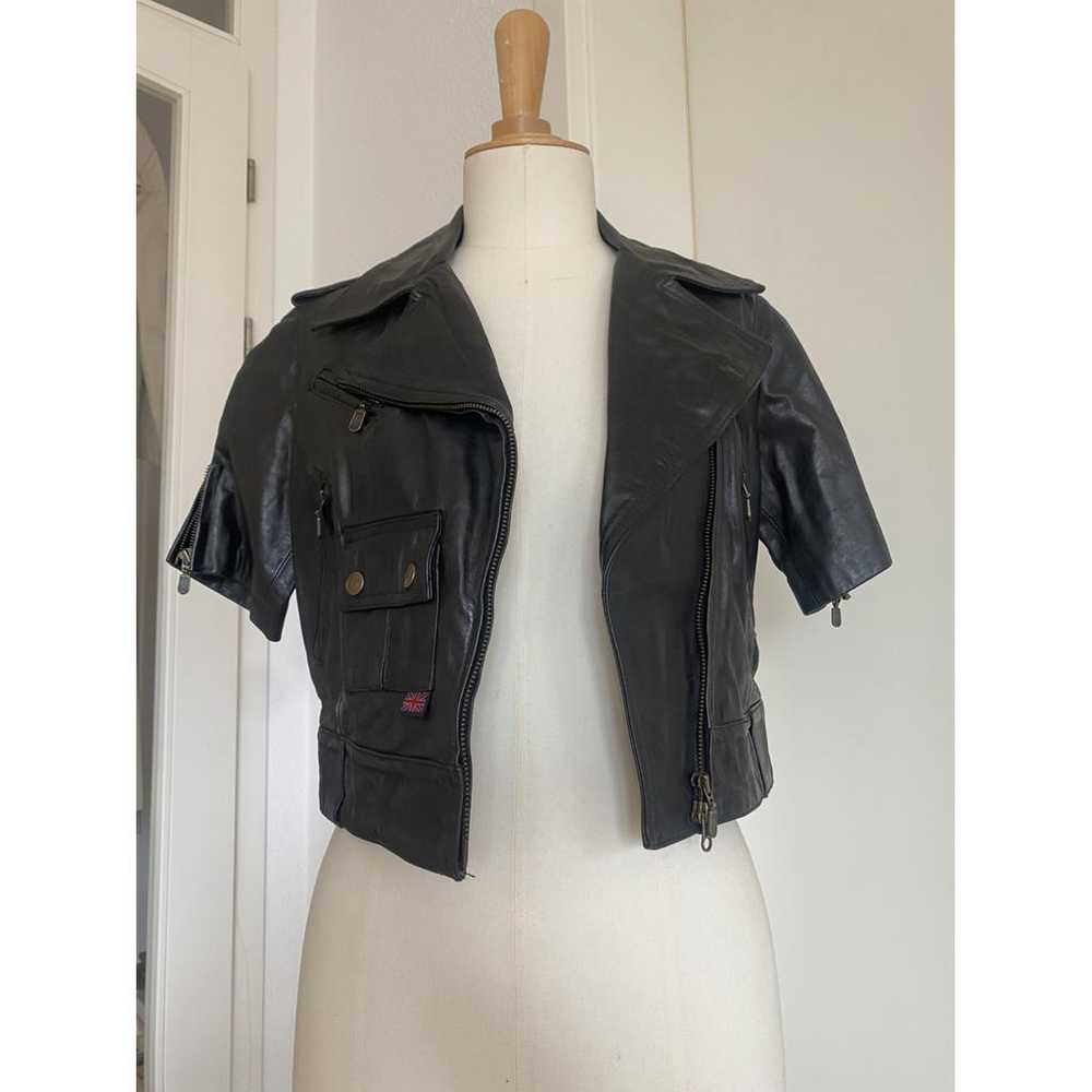 Belstaff Leather biker jacket - image 6