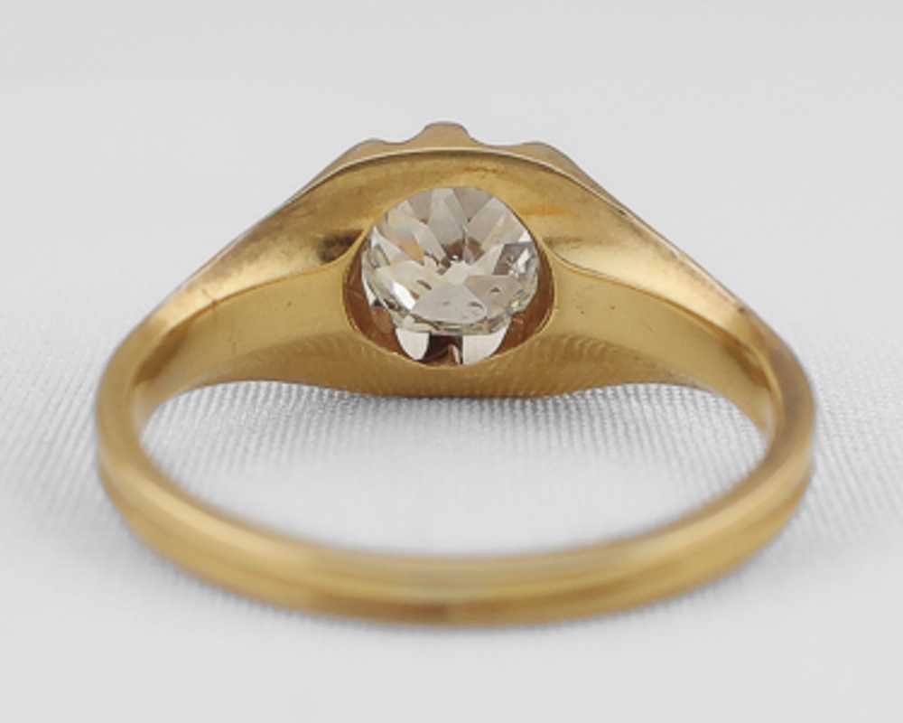 Victorian Old Mine-Cut Solitaire - image 4