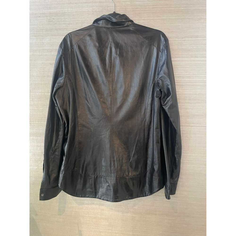 Shiatzy Chen Leather blouse - image 3