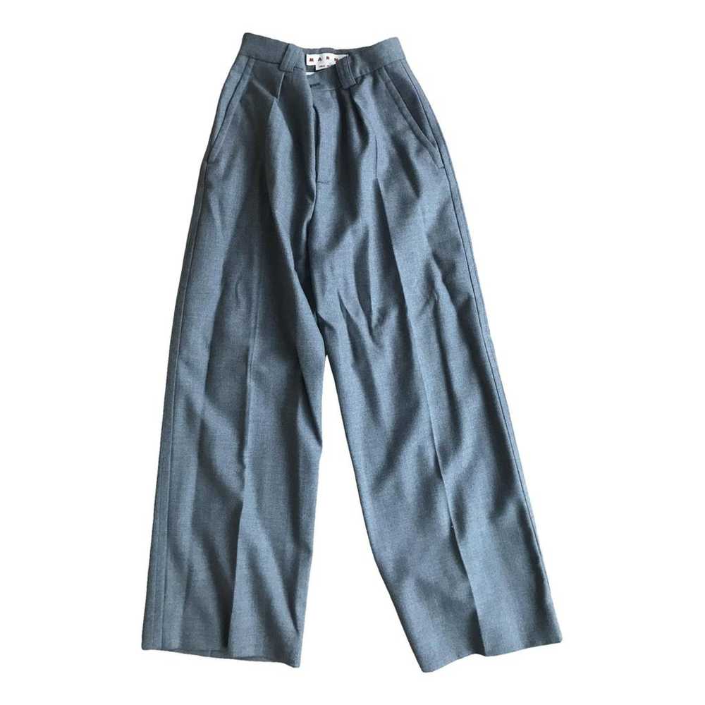 Marni Wool straight pants - image 1