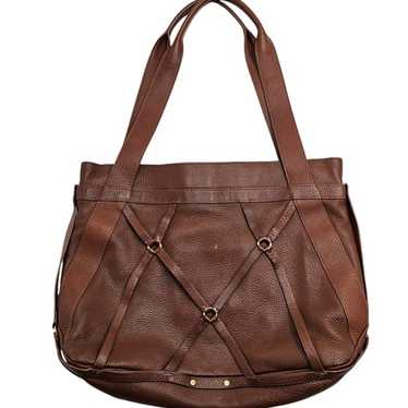 Juicy Couture Brown Leather Shoulder Bag - image 1