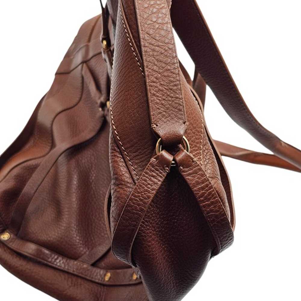 Juicy Couture Brown Leather Shoulder Bag - image 5