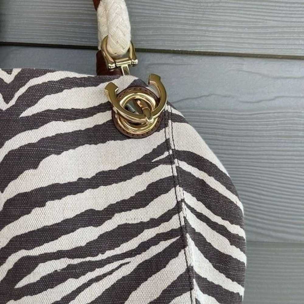 Michael Kors zebra print canvas bag - image 3