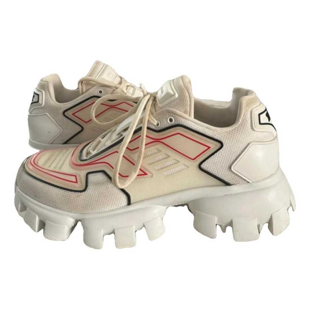 Prada Cloudbust Thunder leather low trainers - image 1