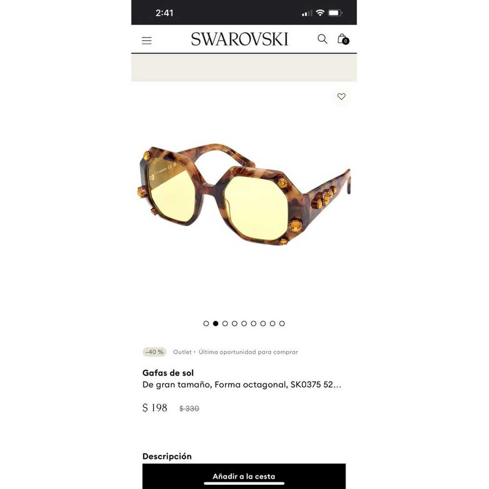 Swarovski Oversized sunglasses - image 2