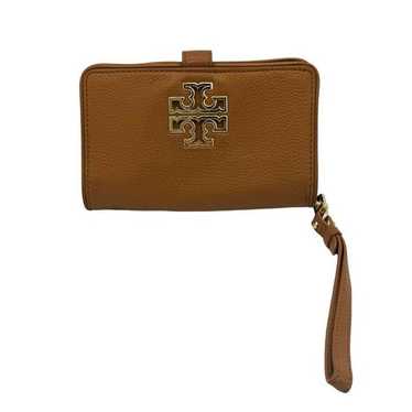 Tory Burch brown Leather Britten Smartphone Wristl