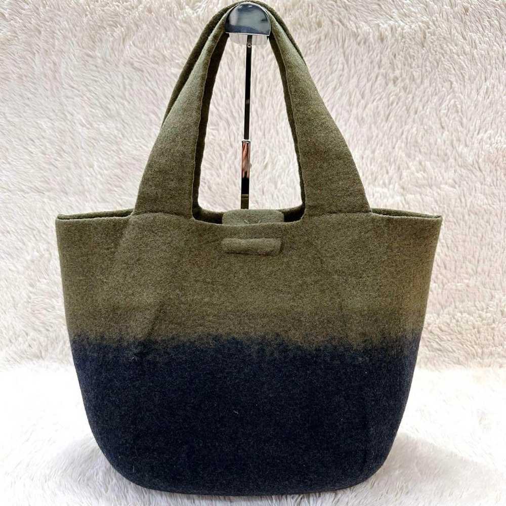 【Excellent condition】CAMPER wool blanket tote bag… - image 4