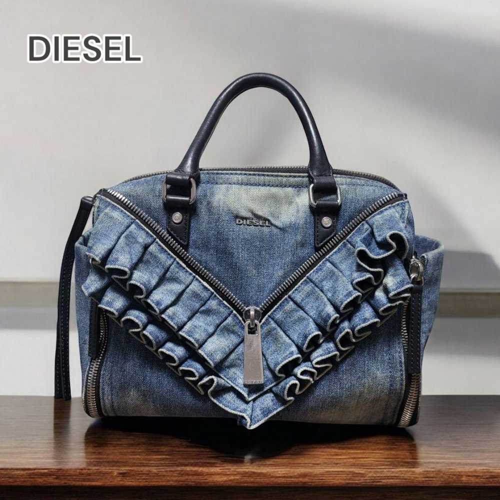 DIESEL denim frill tote bag. - image 1