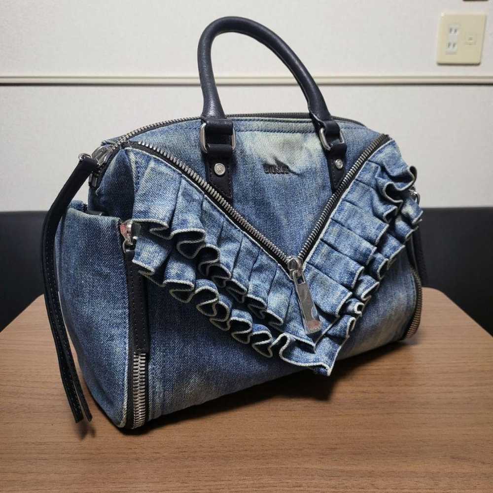 DIESEL denim frill tote bag. - image 3