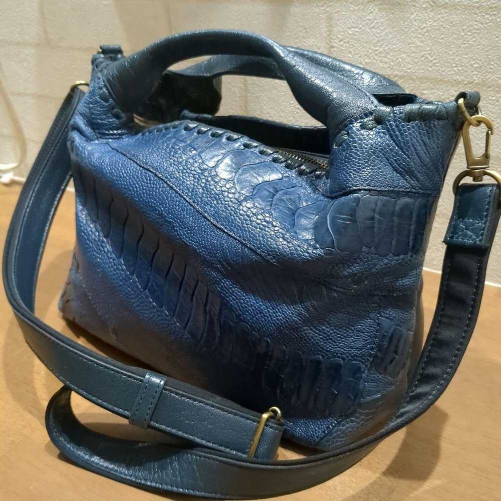 IBIZA Ibiza 2-way Bag Shoulder Bag Blue Color - image 2