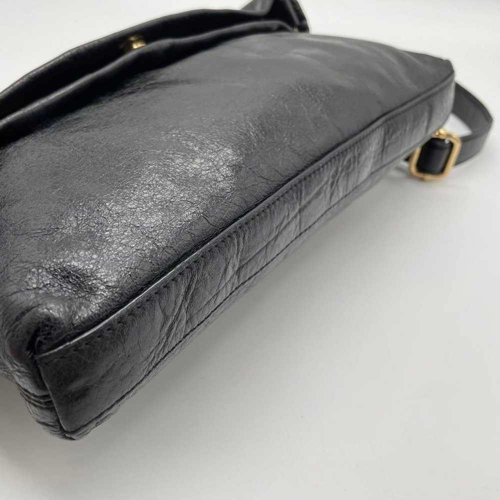 【Excellent Condition】TORY BURCH Shoulder Bag Black - image 5