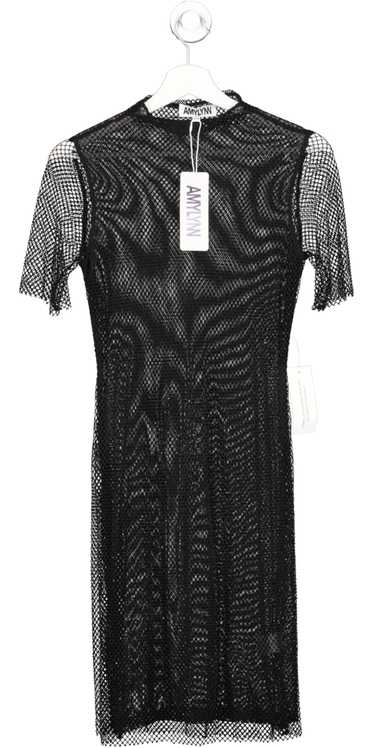 Amy Lynn London Black Mila Embellished High Neck … - image 1