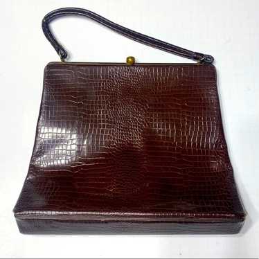 VNTG TEMPRA BY THEODOR CALIFORNIA brown leather ha