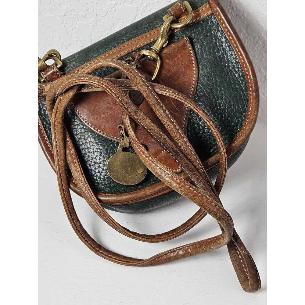 Dooney & Bourke Dooney & Bourke Green Brown Leath… - image 12