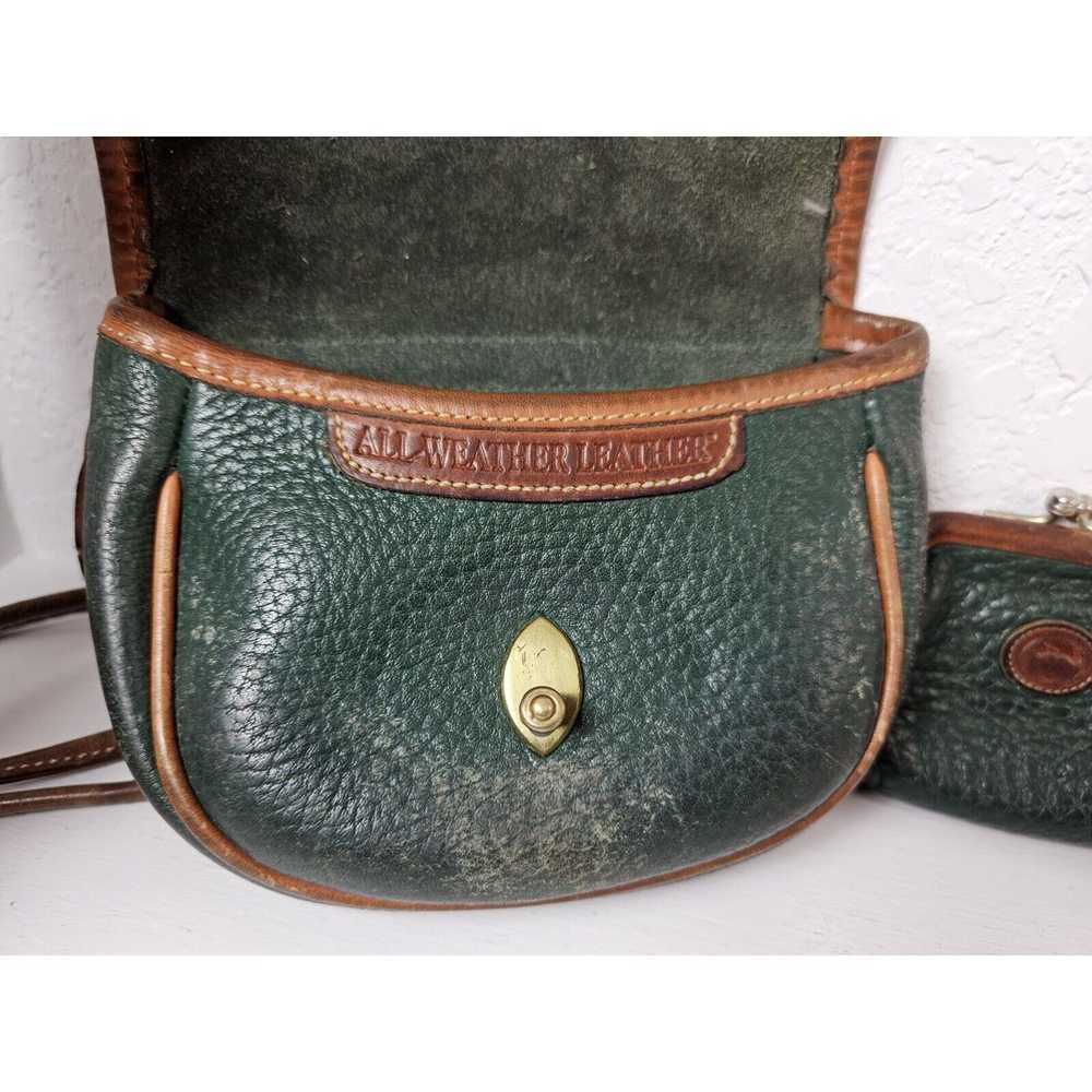 Dooney & Bourke Dooney & Bourke Green Brown Leath… - image 6