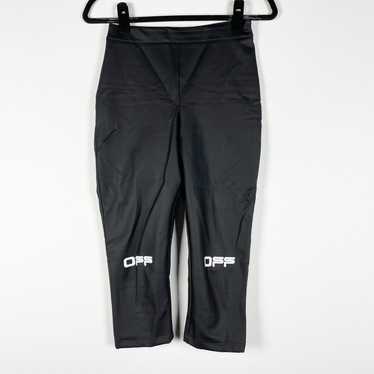 Off White Virgil Abloh Made in Italy Black Jogger Sweat store Pants Women's Size XXL