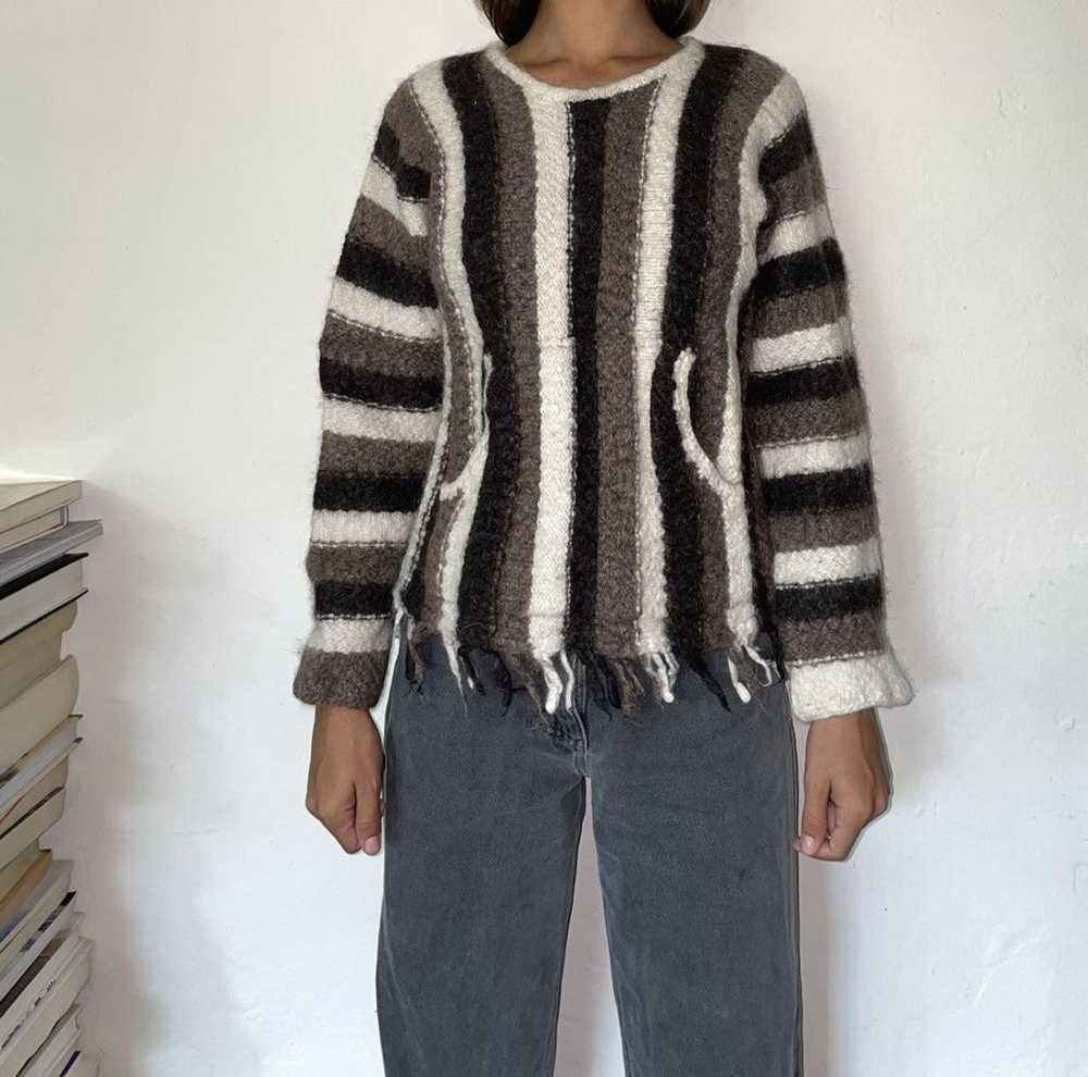 Raquel Allegra Raquel Allegra Striped Wool Pullov… - image 2