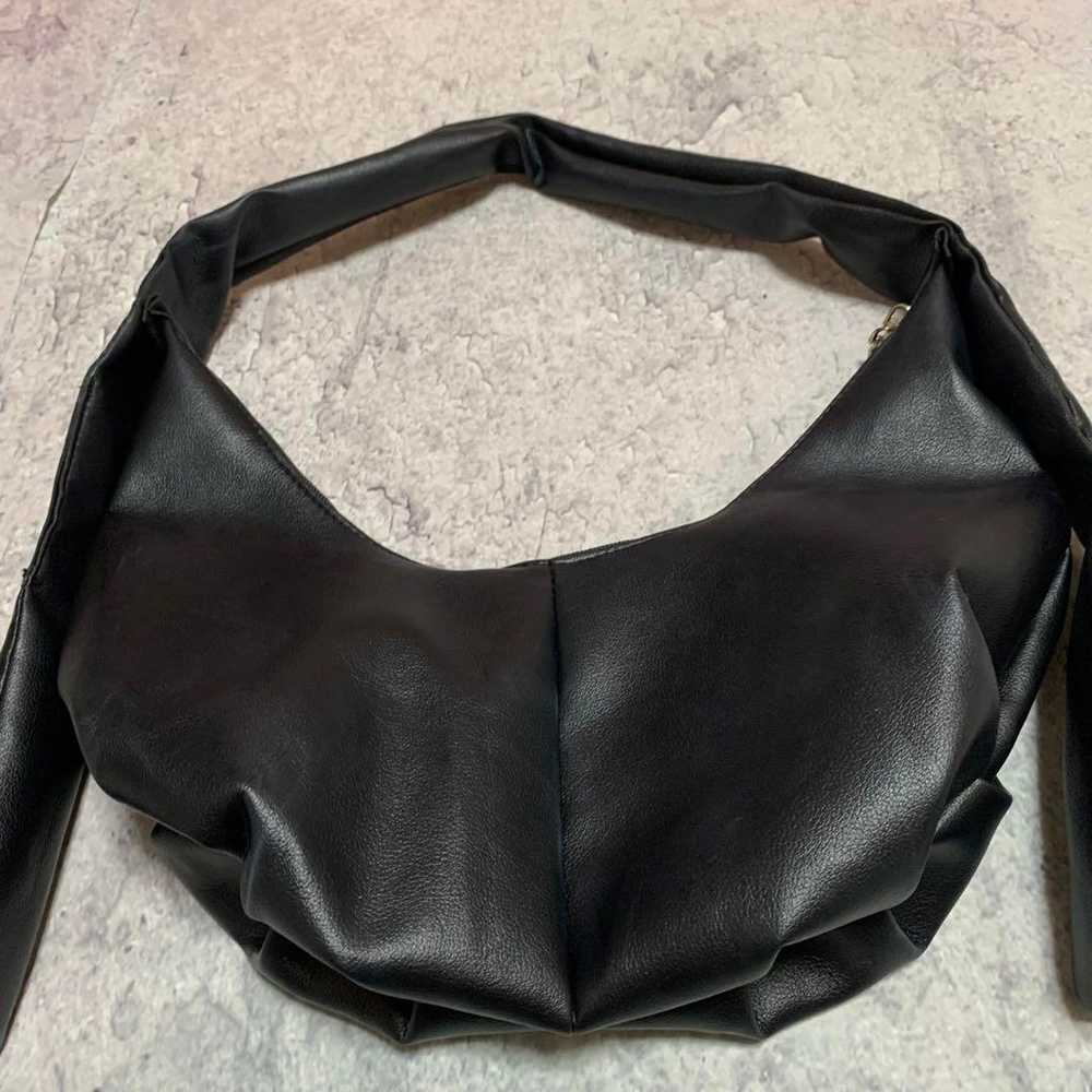 00s archive Leather shoulder bag y2k - image 2