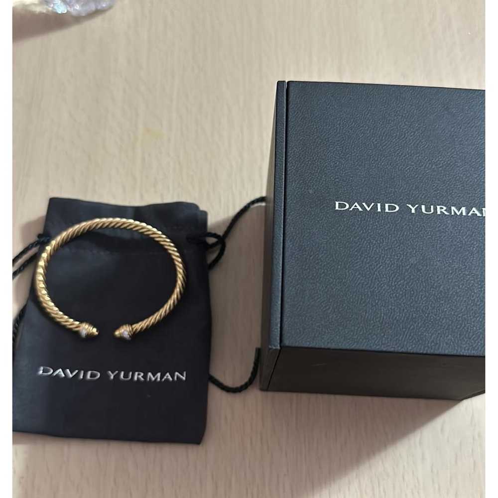 David Yurman Yellow gold bracelet - image 4