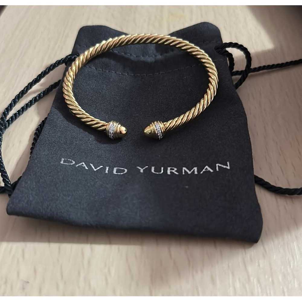 David Yurman Yellow gold bracelet - image 5