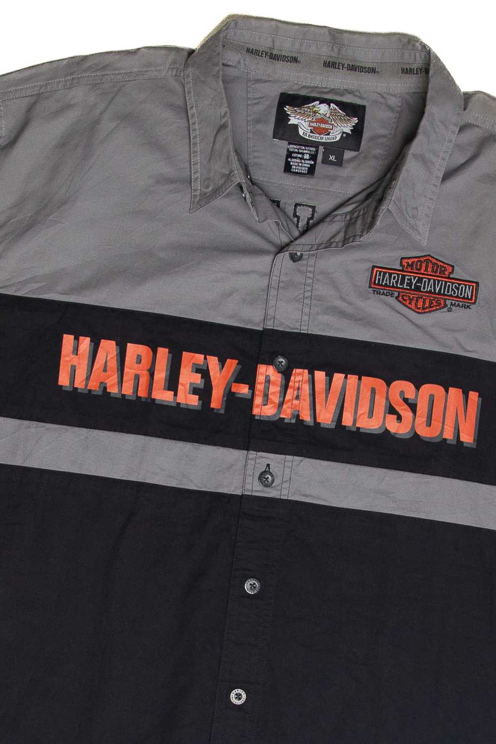 Vintage Harley Davidson Pre-Luxe Button Up Shirt - image 2