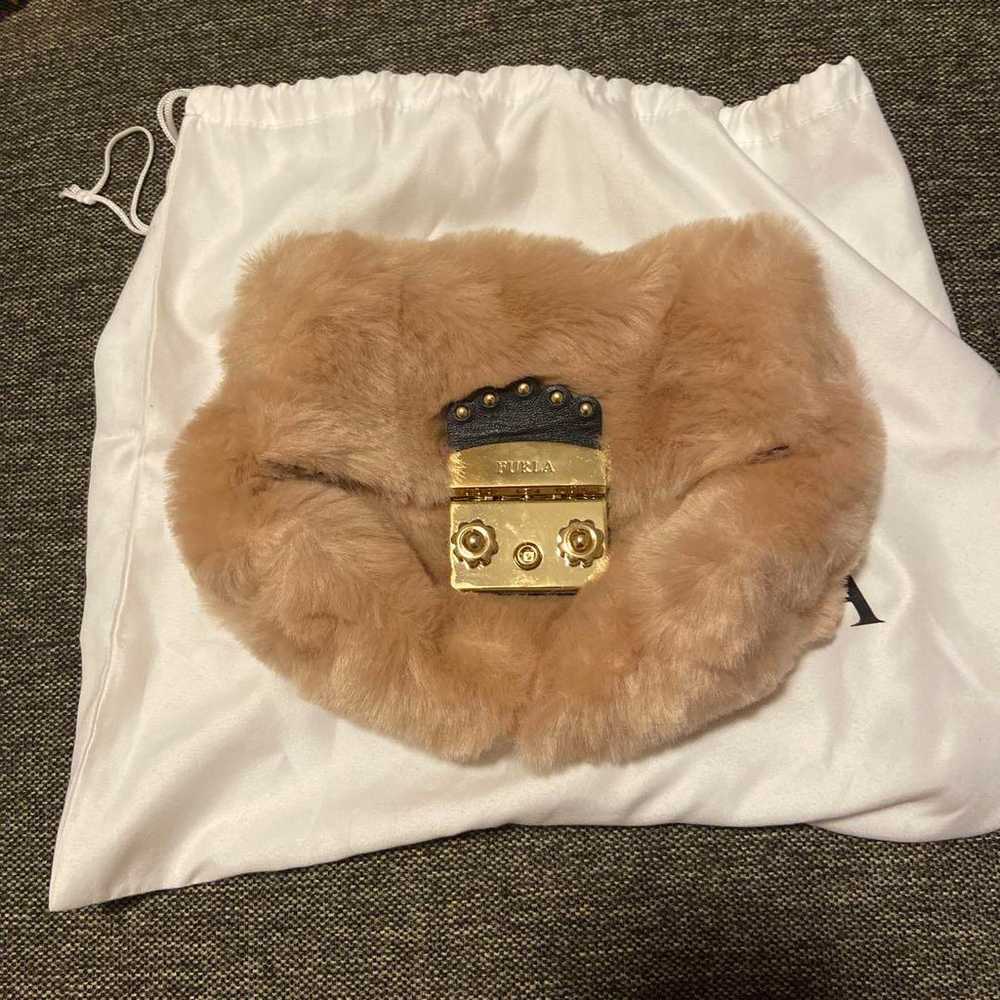 Furla fake fur shoulder bag. - image 1