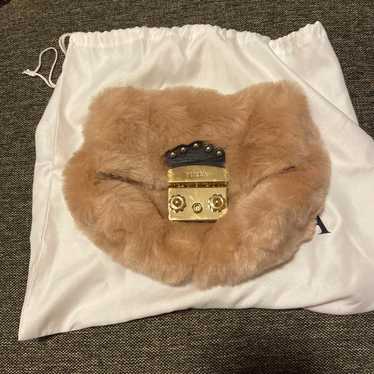 Furla fake fur shoulder bag. - image 1