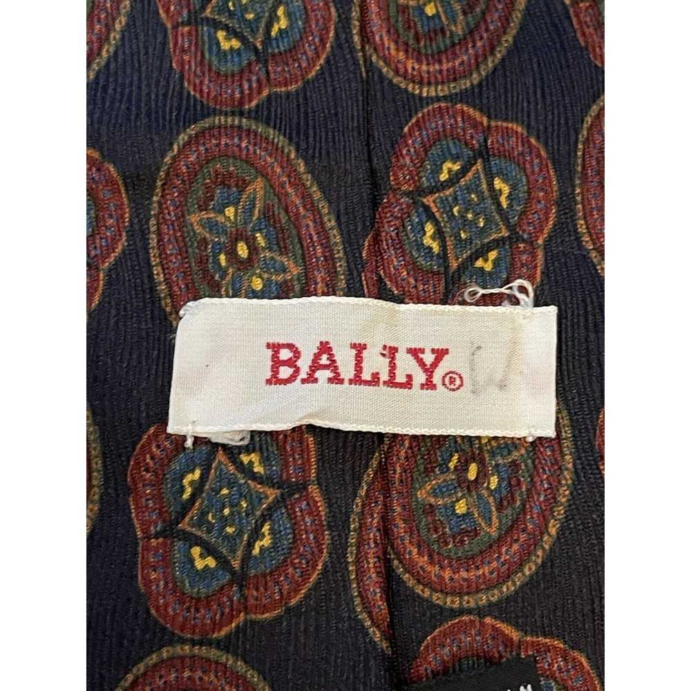 Bally Vintage Bally 100% Silk Men’s Neck Tie Made… - image 8