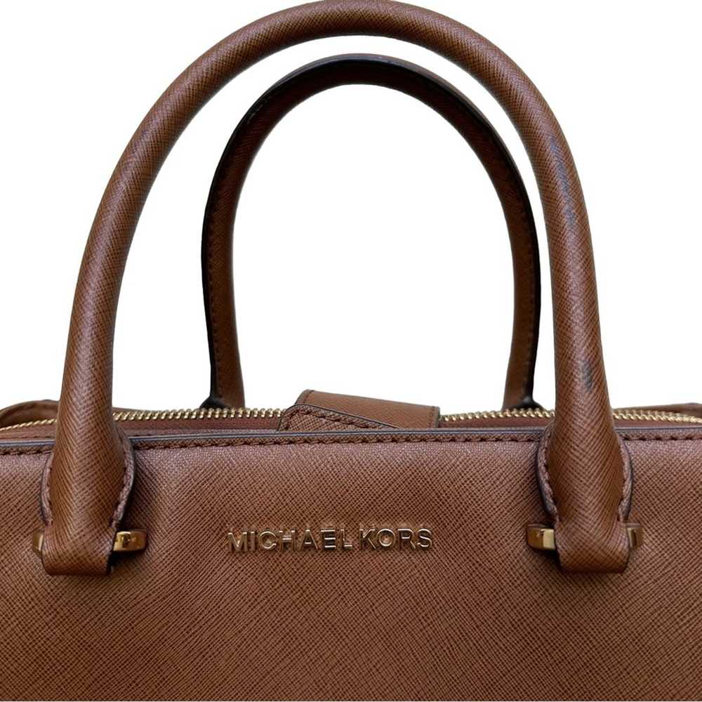 Michael Kors Savannah Leather Tote Bag - image 2