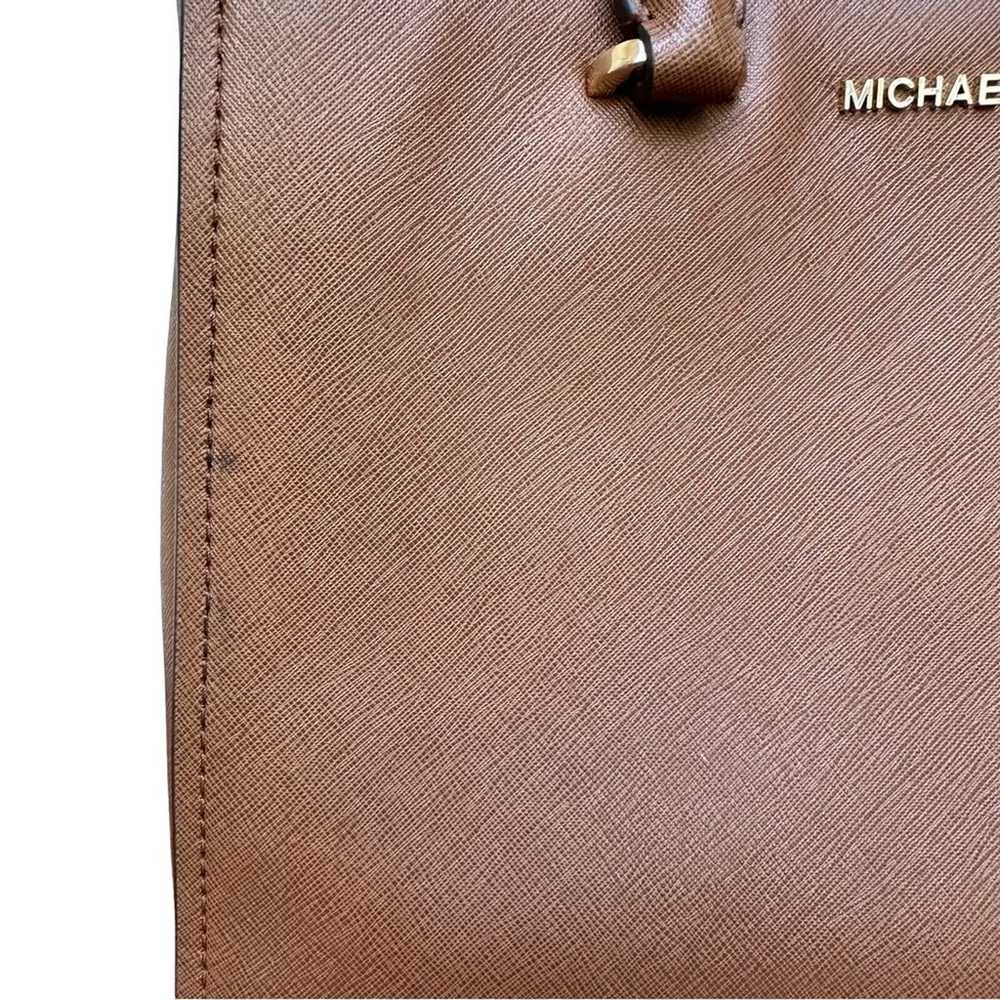 Michael Kors Savannah Leather Tote Bag - image 5