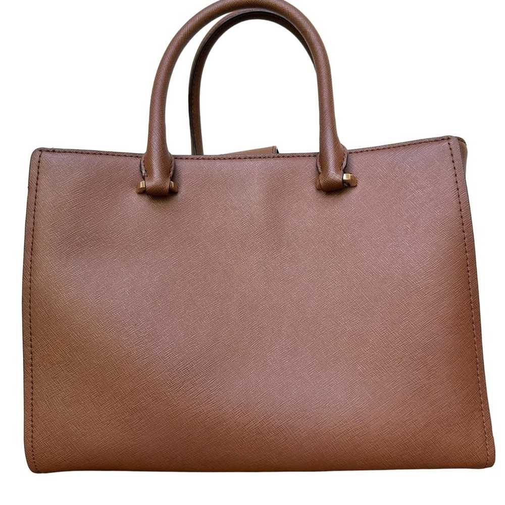 Michael Kors Savannah Leather Tote Bag - image 8