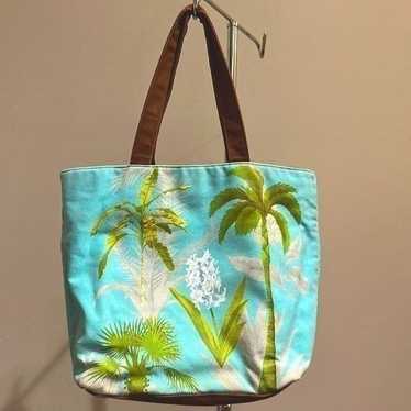 Bath and Body Works Vintage Y2K Palm Floral Print… - image 1