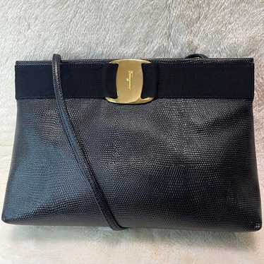 Excellent condition! Salvatore Ferragamo black sh… - image 1